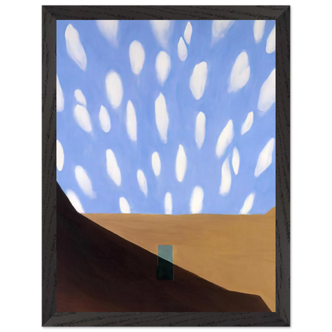 In the Patio VIII by Georgia O'Keeffe — Framed art print at Zephyeer
