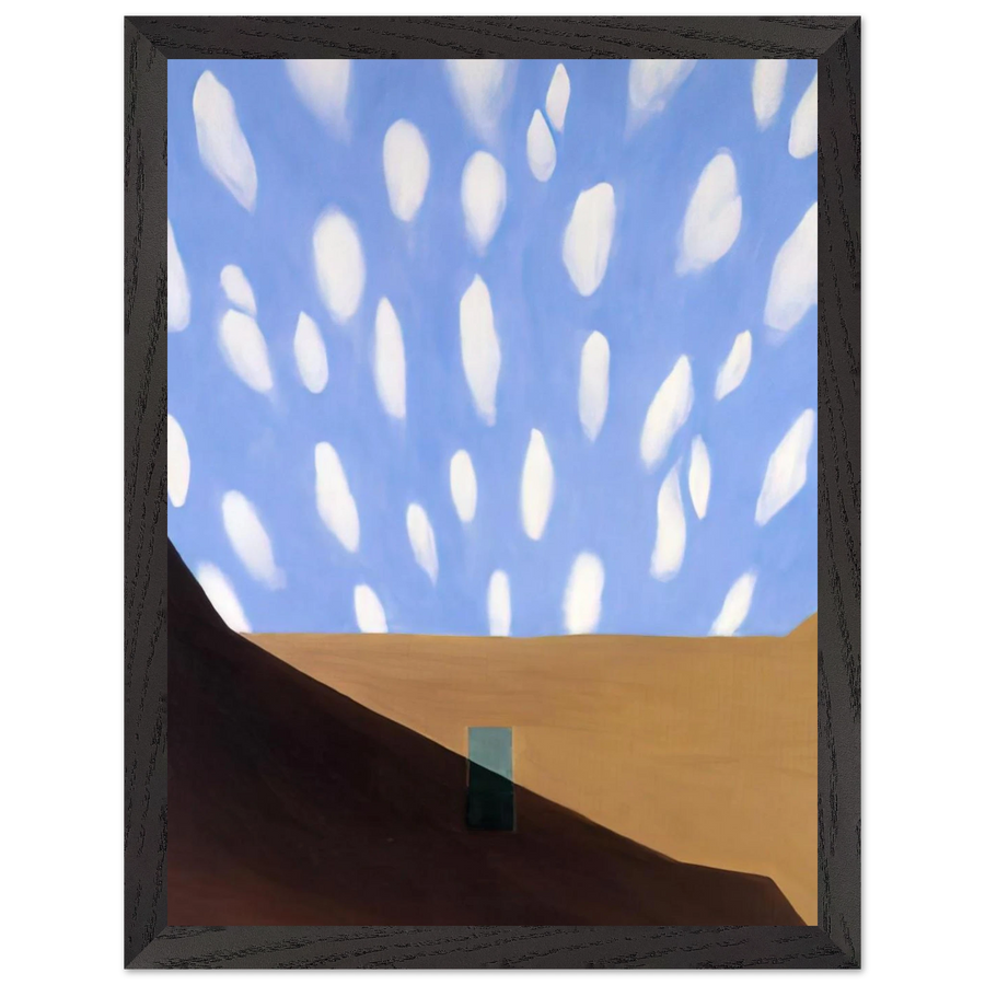 In the Patio VIII by Georgia O'Keeffe — Framed art print at Zephyeer