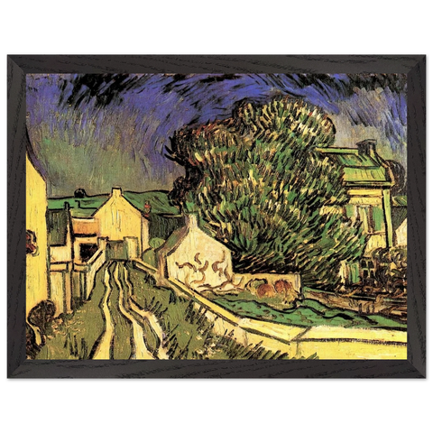 The House of Pere Pilon by Vincent van Gogh — Framed art print at Zephyeer