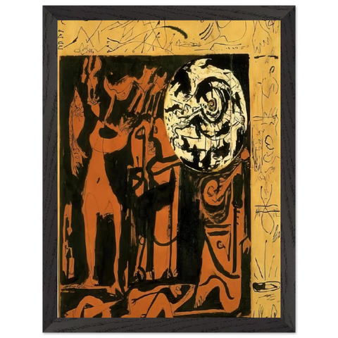 UNTITLED 3 by Jackson Pollock — Framed art print at Zephyeer