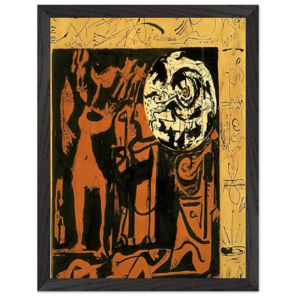 UNTITLED 3 by Jackson Pollock — Framed art print at Zephyeer