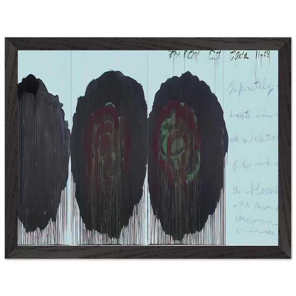 The Rose  V by Cy Twombly — Framed art print at Zephyeer