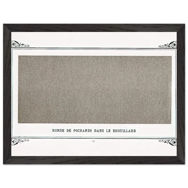 Band of Greyfriars in the Fog Band Of Dusty Drunks In The Fog by Alphonse Allais — Framed art print at Zephyeer