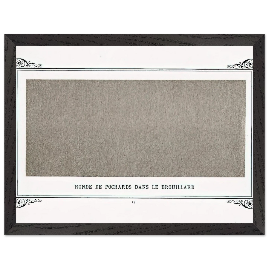 Band of Greyfriars in the Fog Band Of Dusty Drunks In The Fog by Alphonse Allais — Framed art print at Zephyeer