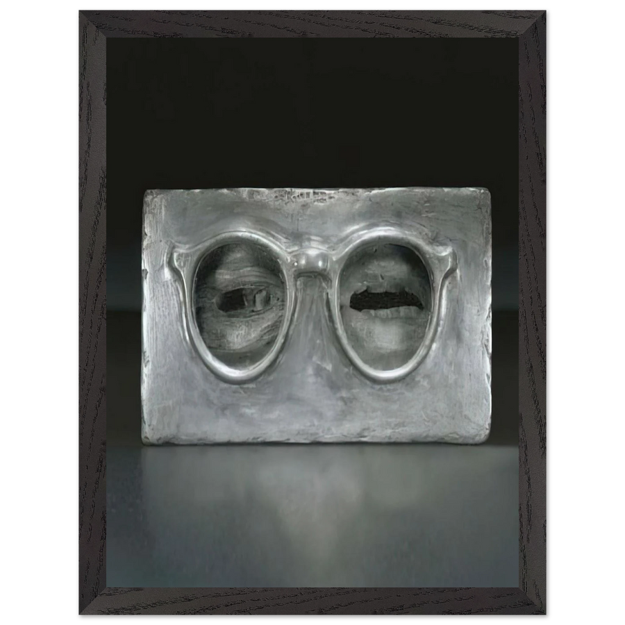 THE CRITIC SEES by Jasper Johns — Framed art print at Zephyeer