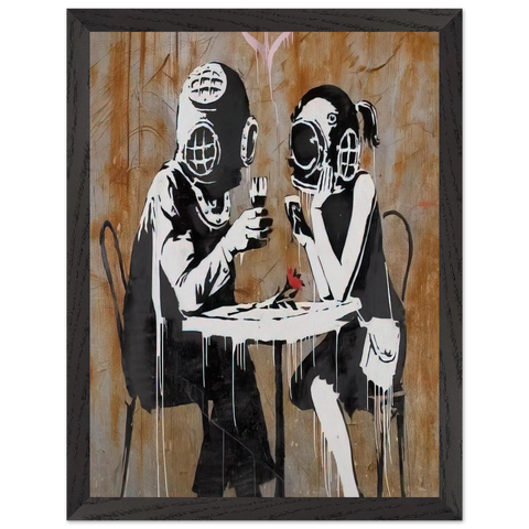 THINK TANK 2003 by Banksy — Framed art print at Zephyeer