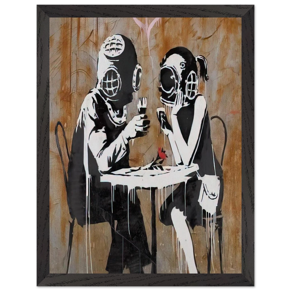 THINK TANK 2003 by Banksy — Framed art print at Zephyeer