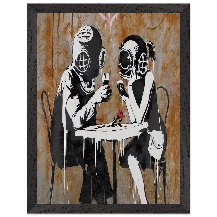 THINK TANK 2003 by Banksy — Framed art print at Zephyeer