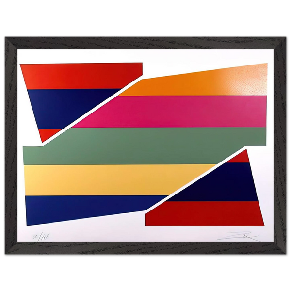 Rotation I - 1980 by Larry Zox — Framed art print at Zephyeer