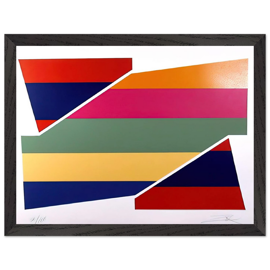 Rotation I - 1980 by Larry Zox — Framed art print at Zephyeer