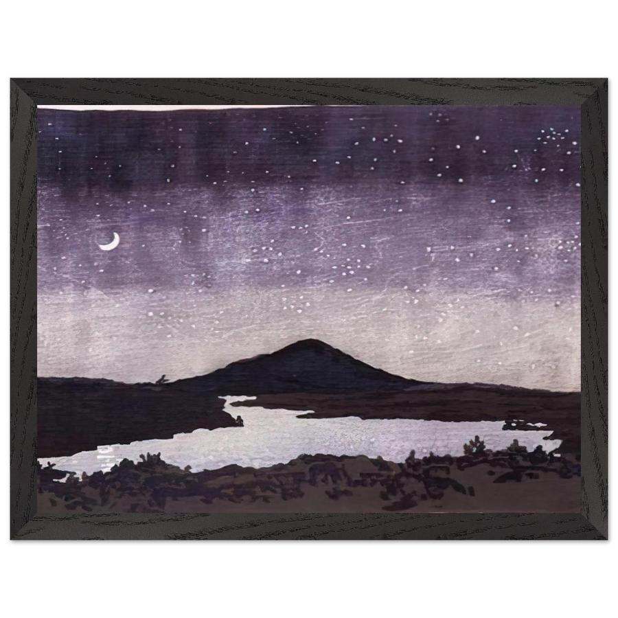 Night Scene - 1982 by Neil Welliver — Framed art print at Zephyeer