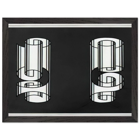 ROLLED WRONGLY 1931 by Josef Albers — Framed art print at Zephyeer