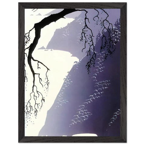 Gray Mist by Eyvind Earle — Framed art print at Zephyeer