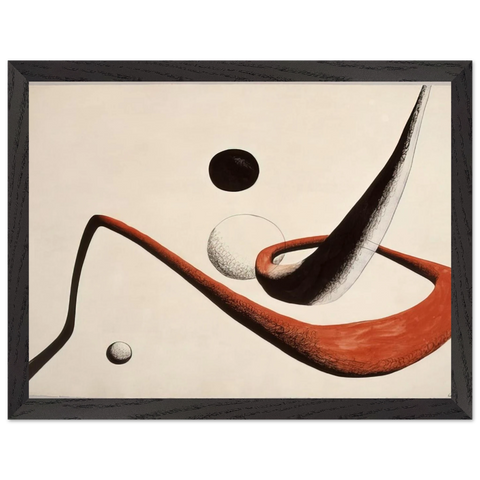 SPACE TUNNEL 1932 by Alexander Calder — Framed art print at Zephyeer