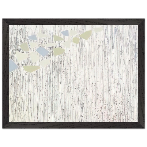 Pale colors on runs - Abstract Expressionism by Robert Goodnough — Framed art print at Zephyeer