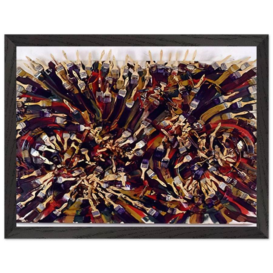 Untitled - 1995 by Arman — Framed art print at Zephyeer