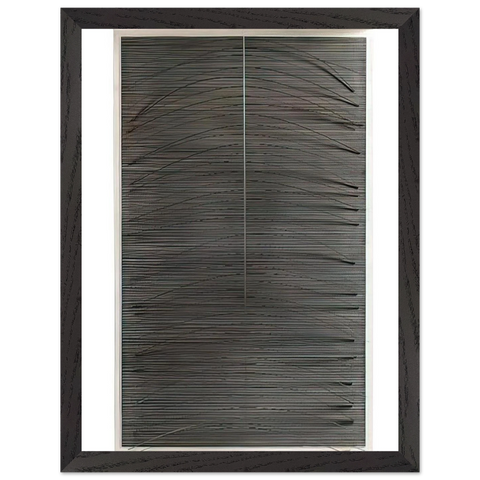 LA COURVE BLEUE 1965 by Jesus Rafael Soto — Framed art print at Zephyeer
