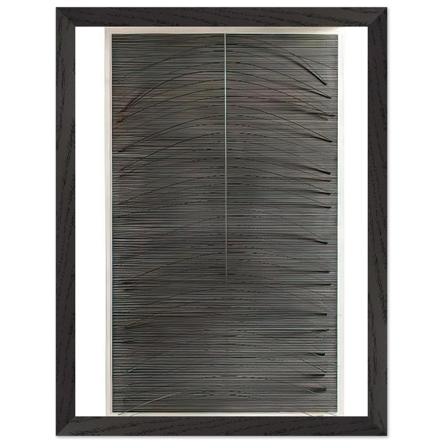 LA COURVE BLEUE 1965 by Jesus Rafael Soto — Framed art print at Zephyeer