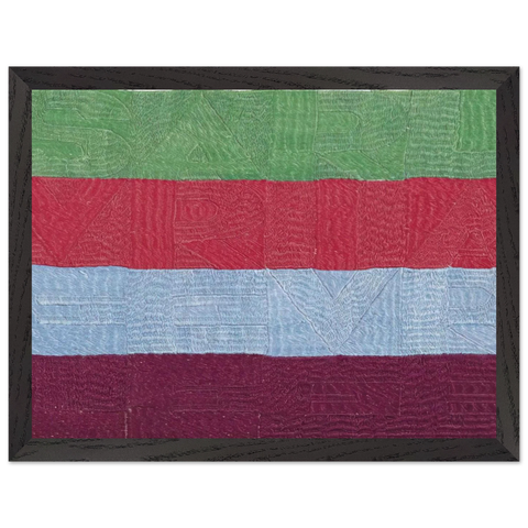 SVELARE E RIVELARE 1990 by Alighiero Boetti — Framed art print at Zephyeer