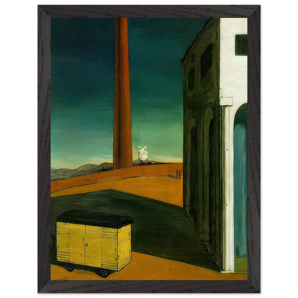 THE ANGUISH OF DEPARTURE 1914 by Giorgio de Chirico — Framed art print at Zephyeer