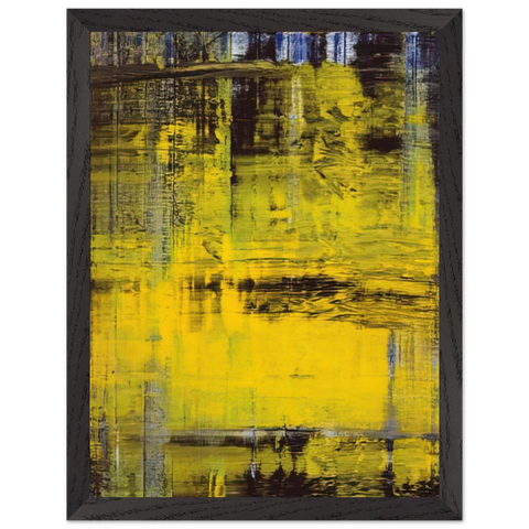 ABSTRACT PAINTING NO 809 3 by Gerhard Richter — Framed art print at Zephyeer