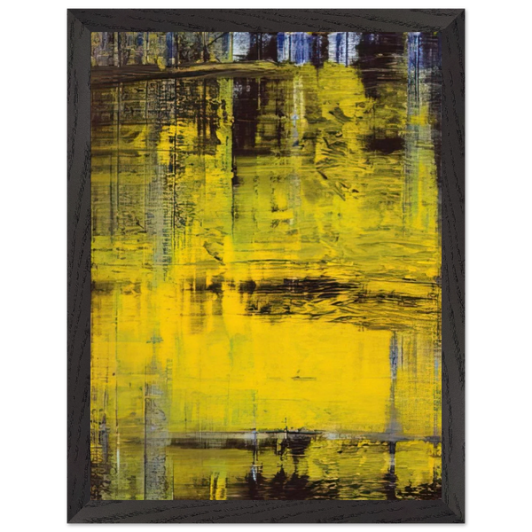 ABSTRACT PAINTING NO 809 3 by Gerhard Richter — Framed art print at Zephyeer