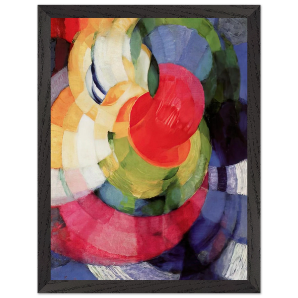 Disks of Newton, Study for Fugue in Two Colors by Frantisek Kupka — Framed art print at Zephyeer