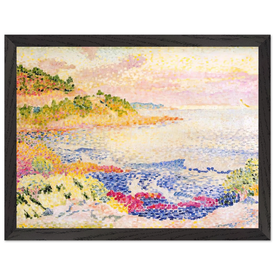 The Maures by Henri-Edmond Cross — Framed art print at Zephyeer