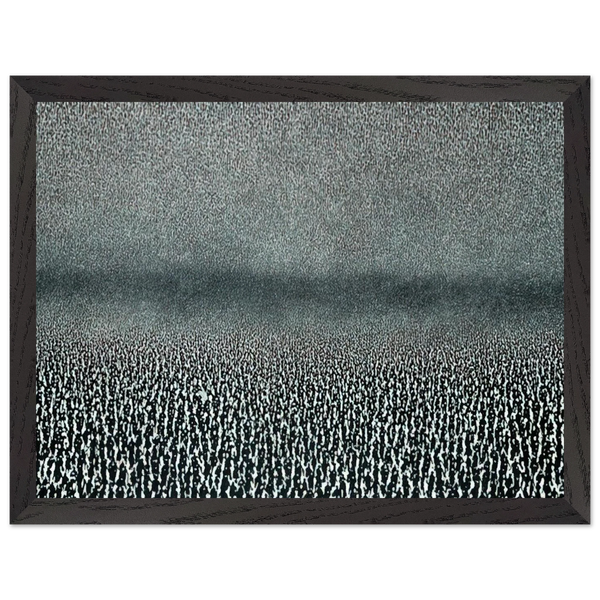 Ziemia fragment - 1969 by Roman Opalka — Framed art print at Zephyeer