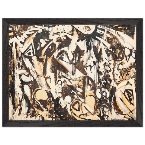 Cool White by Lee Krasner — Framed art print at Zephyeer