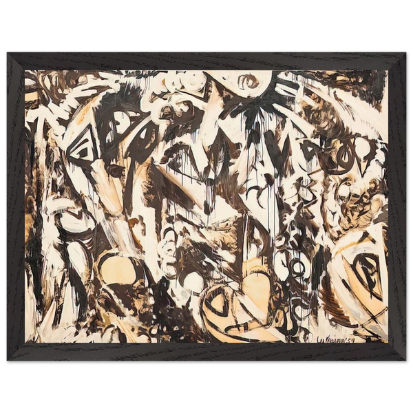 Cool White by Lee Krasner — Framed art print at Zephyeer