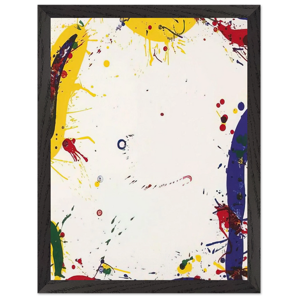 Upper Yellow II  Lembark L73 by Sam Francis — Framed art print at Zephyeer