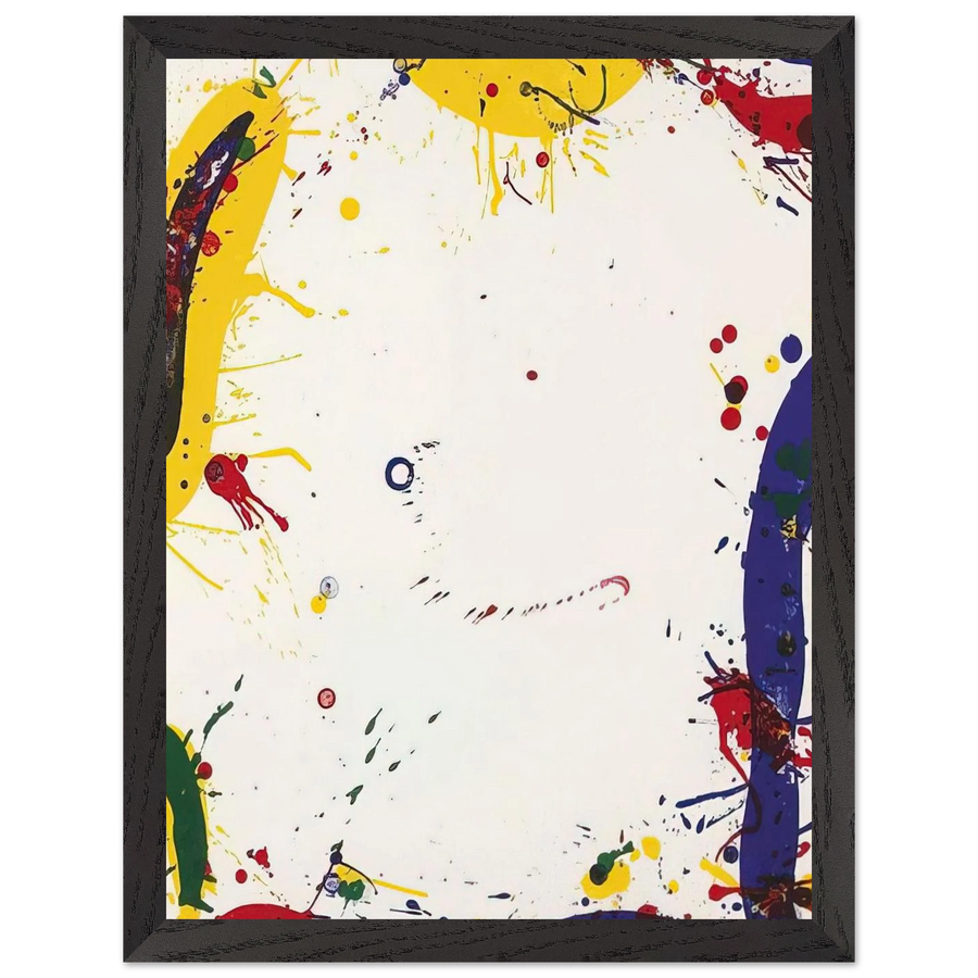 Upper Yellow II  Lembark L73 by Sam Francis — Framed art print at Zephyeer