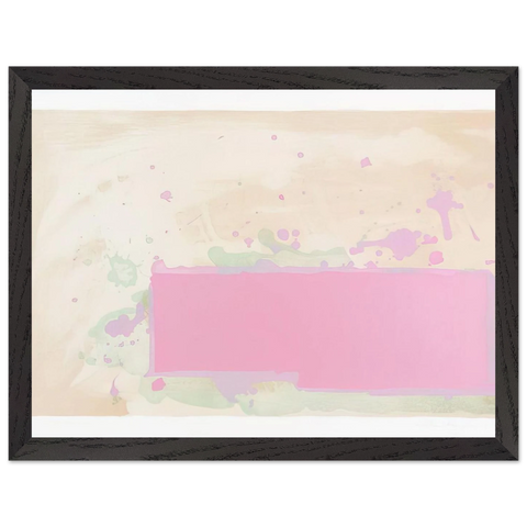 Orange-Pink-Green - 1971 by John Hoyland — Framed art print at Zephyeer