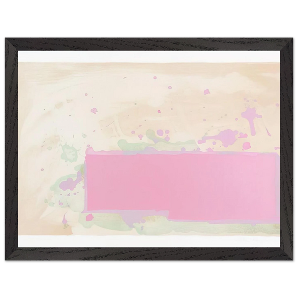 Orange-Pink-Green - 1971 by John Hoyland — Framed art print at Zephyeer