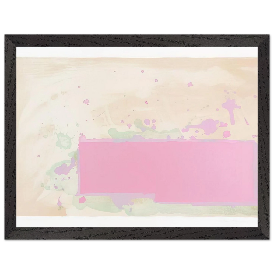 Orange-Pink-Green - 1971 by John Hoyland — Framed art print at Zephyeer