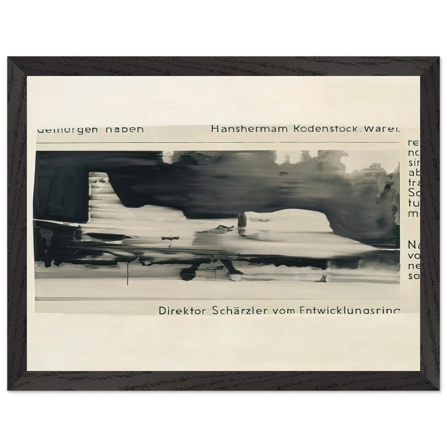 SCHARZLER 1964 by Gerhard Richter — Framed art print at Zephyeer