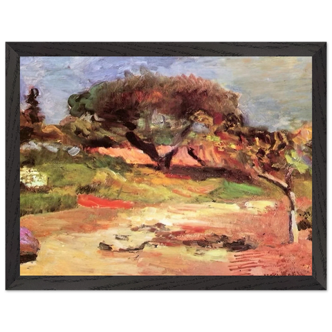 CORSICAN LANDSCAPE 1898 0 by Henri Matisse — Framed art print at Zephyeer