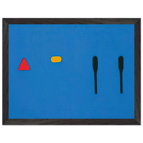 Untitled - 1968 by Ron Gorchov — Framed art print at Zephyeer