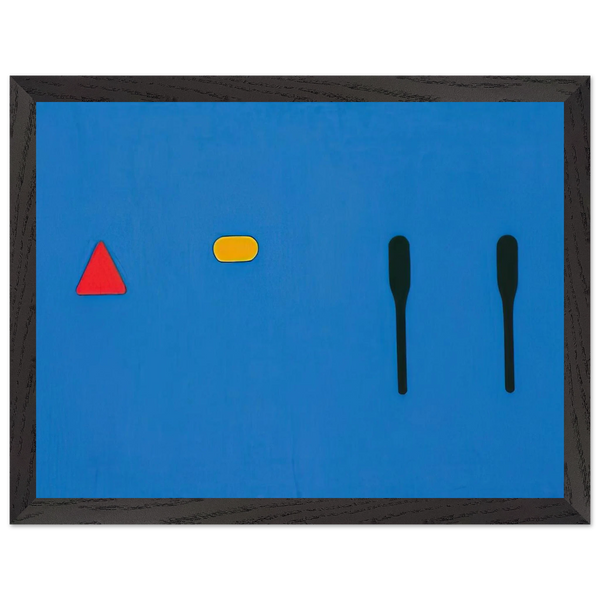 Untitled - 1968 by Ron Gorchov — Framed art print at Zephyeer