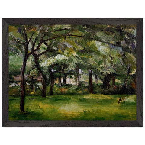 Farm in Normandy. Summer by Paul Cézanne — Framed art print at Zephyeer
