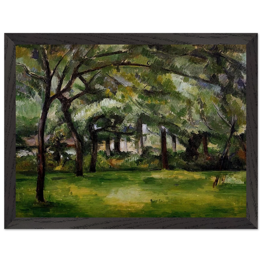 Farm in Normandy. Summer by Paul Cézanne — Framed art print at Zephyeer