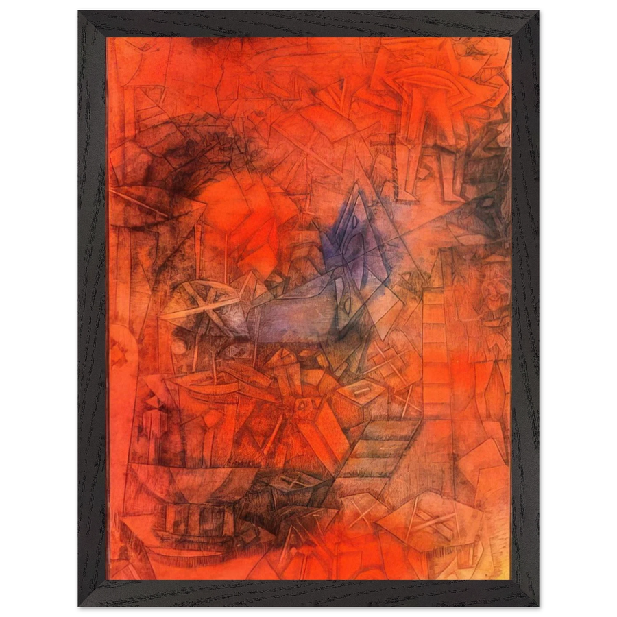 GROYNES 1925 by Paul Klee — Framed art print at Zephyeer
