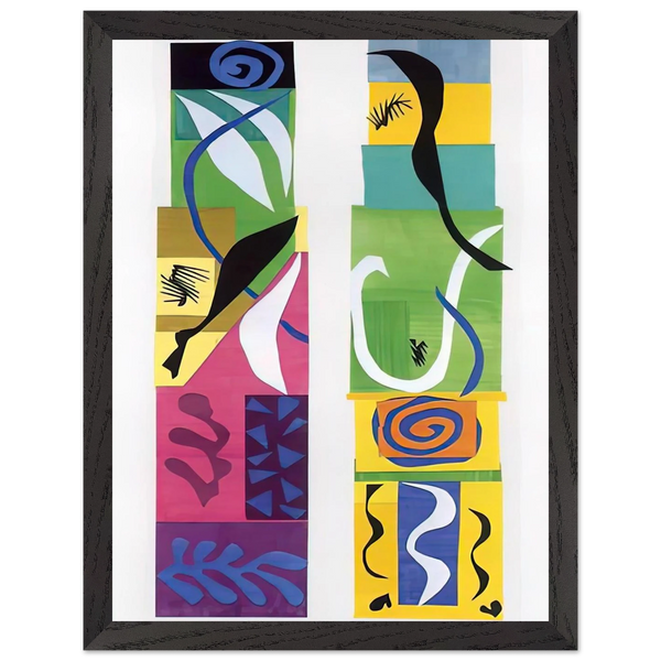 THE MARITIME WILDLIFE 1950 by Henri Matisse — Framed art print at Zephyeer