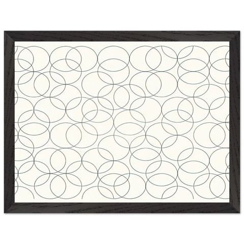 COMPOSITION WITH CIRCLES 5 2005 by Bridget Riley — Framed art print at Zephyeer