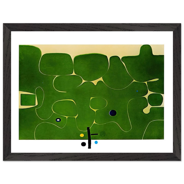 Il Labirinto della Psiche - 1986 by Victor Pasmore — Framed art print at Zephyeer