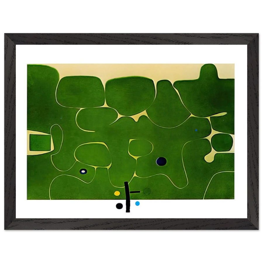 Il Labirinto della Psiche - 1986 by Victor Pasmore — Framed art print at Zephyeer