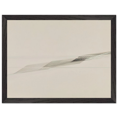 Untitled - Minimalism by Nasreen Mohamedi — Framed art print at Zephyeer