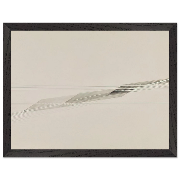 Untitled - Minimalism by Nasreen Mohamedi — Framed art print at Zephyeer