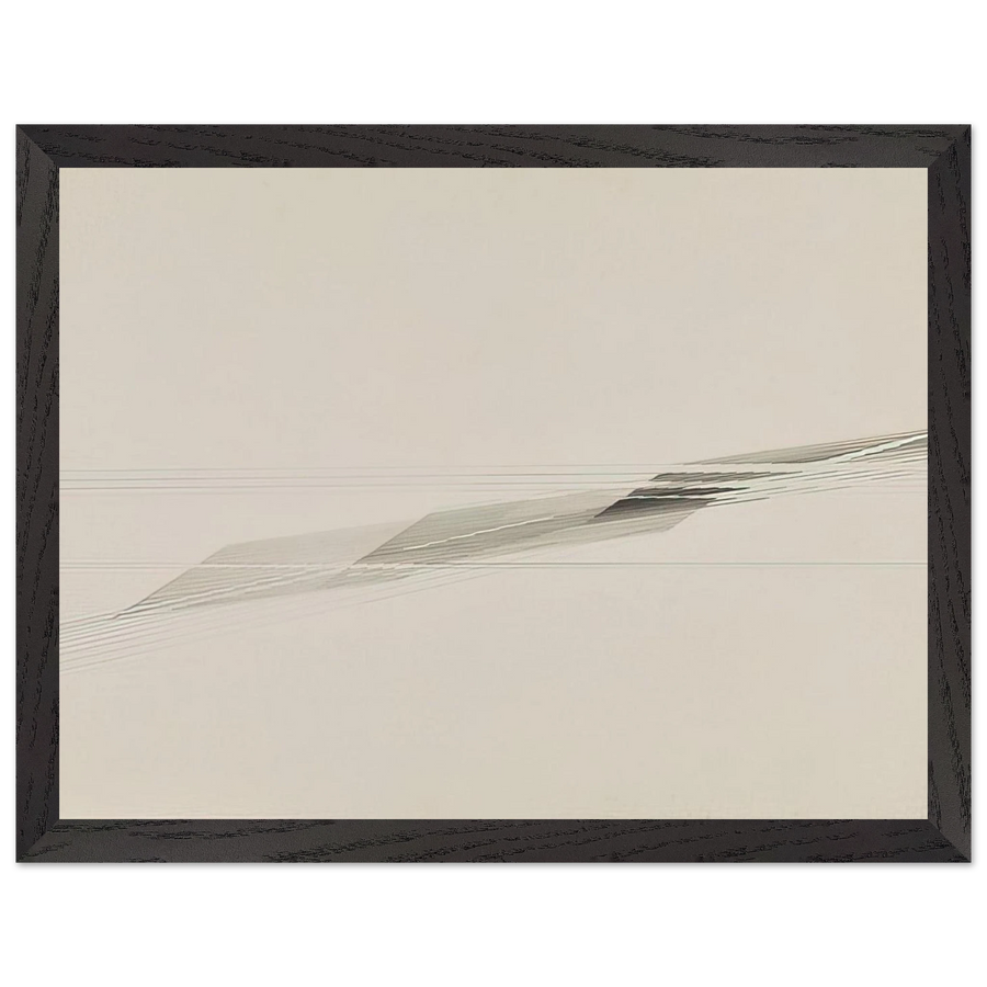 Untitled - Minimalism by Nasreen Mohamedi — Framed art print at Zephyeer